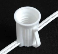 100 G50 Globe Light String Set With Frosted White Bulbs On White Wire -Hallmark Sales Store 0005435 100 g50 globe light string set with frosted white bulbs on white wire