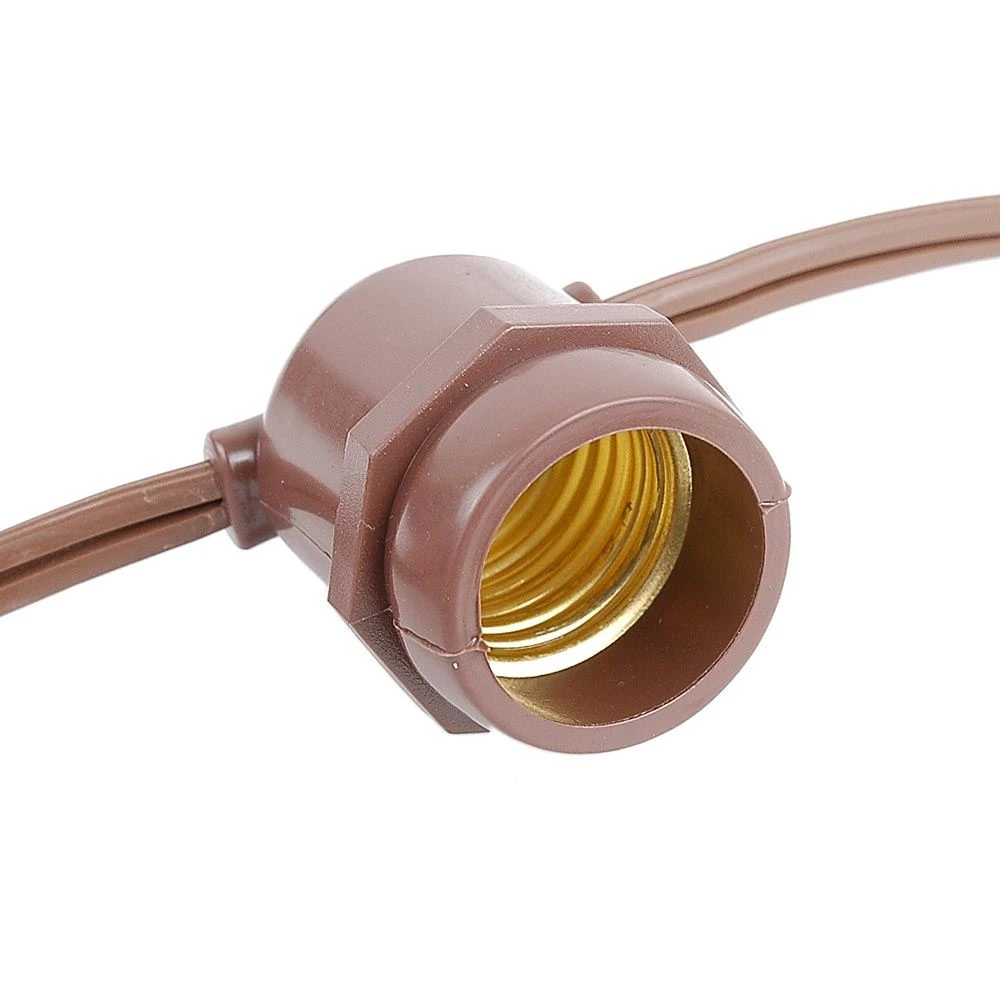 37.5' Brown Commercial Grade Stringer (E26 Base) 3 37.5' Brown Commercial Grade Stringer (E26 Base) - Image 2