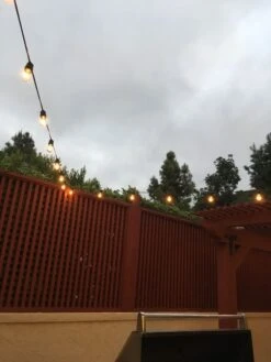 100' Brown Commercial Grade Stringer (E26 Base) -Hallmark Sales Store 0020632 100 brown commercial grade stringer e26 base