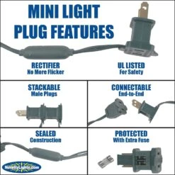 Commercial Grade Wide Angle 100 LED Warm White 50' Long On Green Wire 19 Commercial Grade Wide Angle 100 LED Warm White 50' Long On Green Wire -Hallmark Sales Store 0028707 commercial grade wide angle 100 led warm white 50 long on green wire