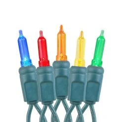 70 Light Traditional T5 Multi LED Mini Lights Green Wire 12 70 Light Traditional T5 Multi LED Mini Lights Green Wire -Hallmark Sales Store 0029150 70 light traditional t5 multi led mini lights green wire