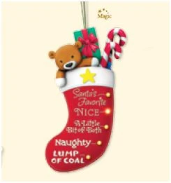 2007 Naughty Or Nice Stocking - Magic