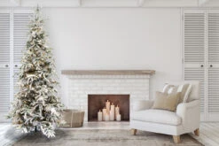 12' Flocked Balsam Pine Tree -Hallmark Sales Store 123 197 123198 123199 207216 75511.1656532521