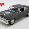 1971 Chevy Nova "Death Proof", Matte Black - GMP 18925 - 1/18 Scale Diecast Model Toy Car