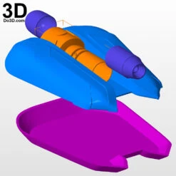 Jetpack Of Imperial Super Commando Gar Saxon Jet Pack 3D Printable Model #36331