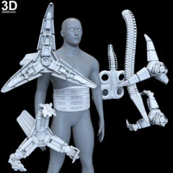 Doctor Octopus Full Original Tentacles Leg Claw Belt Back Bracket Dr Ock 3D #D81