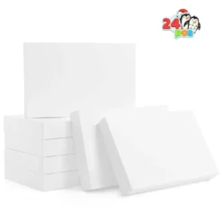 24pcs Christmas Paper Plain White Shirt Boxes -Hallmark Sales Store 24Pcs Large Gift Box 3 result 600x600 1