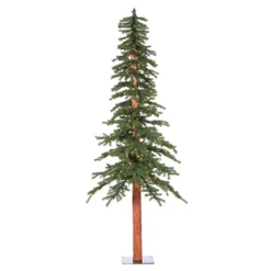 Vickerman 9-ft. Pre-Lit Natural Alpine Artificial Christmas Tree