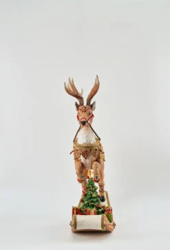 Katherine's Collection Large All The Trimmings Rocking Reindeer 28-228567 -Hallmark Sales Store 28 228567 1 08855.1643828871