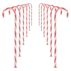 12pcs Thin Red Candy Cane Christmas Pathway Lights 28in 12 12pcs Thin Red Candy Cane Christmas Pathway Lights 28in -Hallmark Sales Store 28 Christmas Candy Cane Pathway Marker thin red 5 result 600x600 1