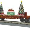 MTH 30-76869 O Flat Car W/Lighted Christmas Trees - Strasburg (Trainworld) Car No. 89 -Hallmark Sales Store 30 76869