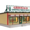 MTH 30-90632 O Griswald Christmas Trees Road Side Stand With Lights! (TrainWorld Exclusive)