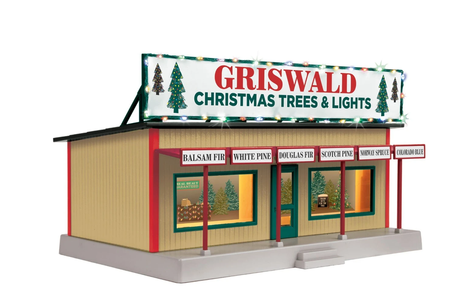 MTH 30-90632 O Griswald Christmas Trees Road Side Stand With Lights! (TrainWorld Exclusive) 2 MTH 30-90632 O Griswald Christmas Trees Road Side Stand With Lights! (TrainWorld Exclusive)
