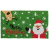 RugSmith Santa Merry Christmas Indoor/Outdoor Rug Home -Hallmark Sales Store 3050715469 RLLD 1