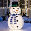 3ft 100 LED Collapsible Snowman Yard Decoration Lighted -Hallmark Sales Store 3ft 100 LED Collapsible Snowman Yard Light 1 1 scaled 600x600 1
