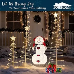 3ft LED Yard Lights - Collapsible Snowman With Earmuffs -Hallmark Sales Store 3ft LED Yard Lights Collapsible Snowman with Earmuffs 3