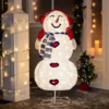 3ft LED Yard Lights - Collapsible Snowman With Earmuffs -Hallmark Sales Store 3ft LED Yard Lights Collapsible Snowman with Earmuffs 8 600x600 1