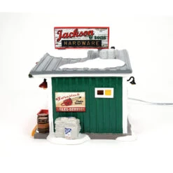 Department 56 Snow Village First Edition Jackson & Son's Hardware 6013447FE -Hallmark Sales Store 6013447 2 94594.1696869681