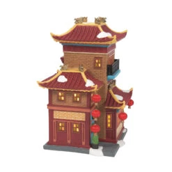 Department 56 Christmas In The City First Edition Lunar Dragon Tea House 6014549FE -Hallmark Sales Store 6014549 2 32564.1696868602