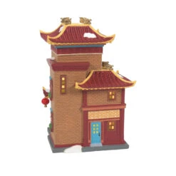 Department 56 Christmas In The City Lunar Dragon Tea House 6014549 -Hallmark Sales Store 6014549 3 06240.1696877171