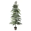 Christmas Central 6.5' Potted Green Spruce Artificial Topiary Tree Unlit