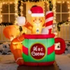 6ft Inflatable Gingerbread Man In Hot Cocoa Mug -Hallmark Sales Store 6ft Inflatable Gingerbread Man in Hot Cocoa Mug 1 600x600 1
