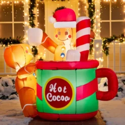 6ft Inflatable Gingerbread Man In Hot Cocoa Mug 11 6ft Inflatable Gingerbread Man In Hot Cocoa Mug -Hallmark Sales Store 6ft Inflatable Gingerbread Man in Hot Cocoa Mug 2 600x600 1
