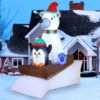 6ft Inflatable LED Polar Bear Sledding With A Penguin -Hallmark Sales Store 6ft Inflatable LED Polar Bear Sledding with a Penguin 1 result 600x600 1