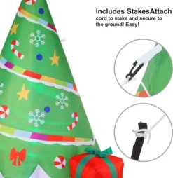 6ft Inflatable Rainbow Ribbon Christmas Tree Decoration -Hallmark Sales Store 6ft Inflatable Rainbow Ribbon Christmas Tree Decoration 4 result 600x617 1