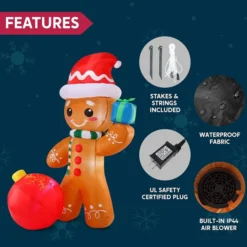 6ft Tall LED Welcome Sign Inflatable Christmas Decor -Hallmark Sales Store 6ft Tall LED Welcome Sign Inflatable Christmas Decor 6 结果 600x600 1