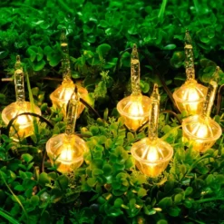 7pcs Warm White Vintage Christmas Bubble Lights