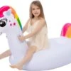 -33.5" Inflatable Unicorn Pool Float - SLOOSH