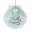 Hallmark A Heart Remembered 2023 Porcelain Ornament 1 Hallmark A Heart Remembered 2023 Porcelain Ornament -Hallmark Sales Store A Heart Remembered Seashell Keepsake Ornament 1799QHX3037 01