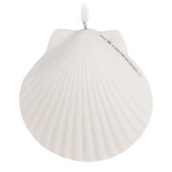 Hallmark A Heart Remembered 2023 Porcelain Ornament -Hallmark Sales Store A Heart Remembered Seashell Keepsake Ornament 1799QHX3037 06