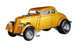 1933 Custom Gasser, Gold - Acme A1800914 - 1/18 Scale Diecast Model Toy Car