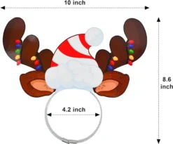 24pcs Christmas Headband For Party Favors Photo Booth -Hallmark Sales Store Christmas Headbands 24 Pcs 4 result