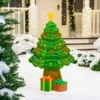 Christmas Tree Design Outdoor Yard Signs 22in