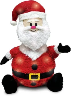 Collapsible LED Light Up Santa Decoration 30in -Hallmark Sales Store Collapsible Santa LED Yard Light 30in 3 600x815 1