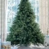 King Of Christmas 10' Cypress Spruce Quick-Shape Artificial Christmas Tree With 2300 Warm White & Multi-Color LED Lights