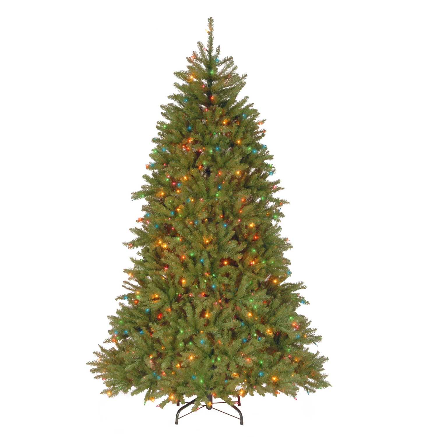 National Tree Company 7.5 Ft Dunhill Fir Tree With Multicolor Lights 3 National Tree Company 7.5 Ft Dunhill Fir Tree With Multicolor Lights