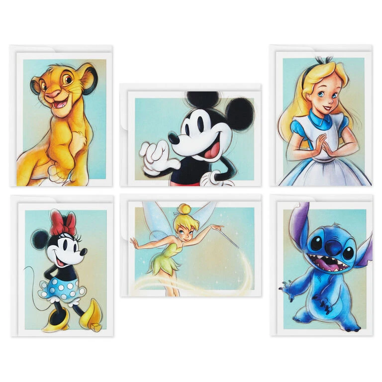 Hallmark Disney 100th Anniversary Boxed Blank Note Cards Assortment, Pack Of 24 3 Hallmark Disney 100th Anniversary Boxed Blank Note Cards Assortment, Pack Of 24 - Image 2