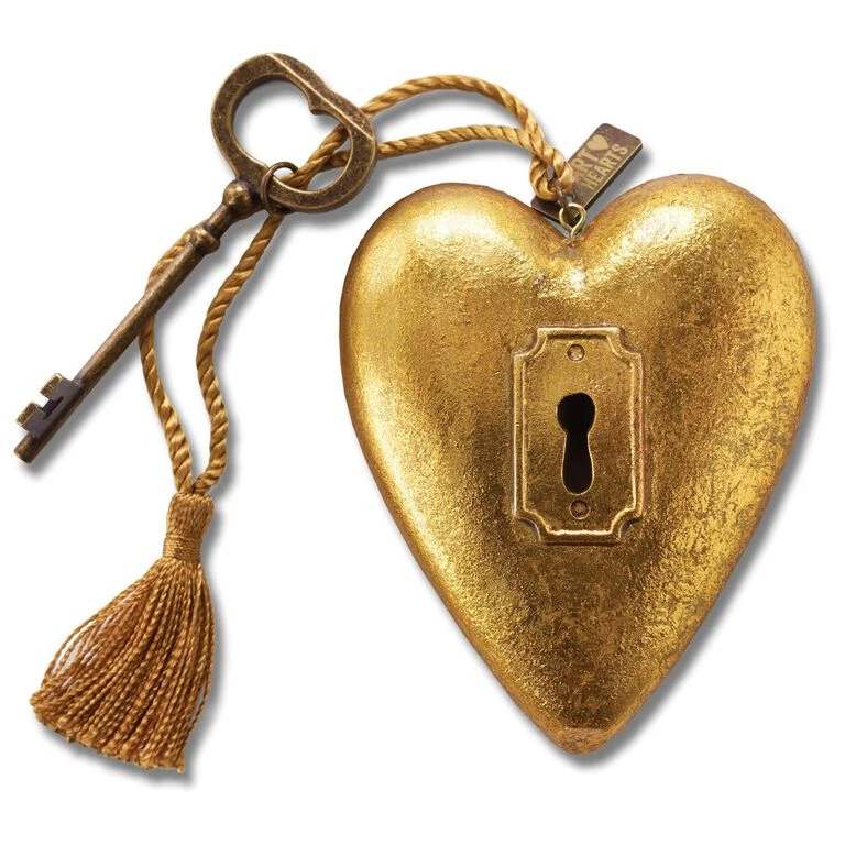 50 Years Of Love Art Heart Sculpture, 4" 5 50 Years Of Love Art Heart Sculpture, 4" - Image 3