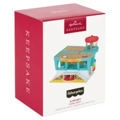 Hallmark Fisher-Price™ Airport Ornament -Hallmark Sales Store Fisher Price Airport Keepsake Ornament 1999QXI7379 04