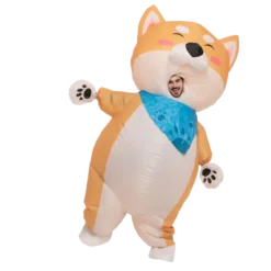 Adults Shiba Inu Inflatable Halloween Costumes -Hallmark Sales Store Full body Shiba Inu inflatable costume Adult 2 scaled 600x600 1