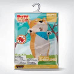 Adults Shiba Inu Inflatable Halloween Costumes -Hallmark Sales Store Full body Shiba Inu inflatable costume Adult 5 600x600 1