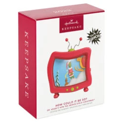 Hallmark Dr. Seuss's How The Grinch Stole Christmas!™ How Could It Be So? Ornament With Light And Sound 11 Hallmark Dr. Seuss's How The Grinch Stole Christmas!™ How Could It Be So? Ornament With Light And Sound -Hallmark Sales Store Grinch Stole Christmas TV Keepsake Ornament 1999QXI7387 04