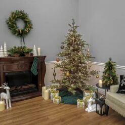 National Tree Company 7.5 Ft. HGTV Home Collection Pre-Lit Decorator Tree -Hallmark Sales Store HGTVD13 300P 75 Deco