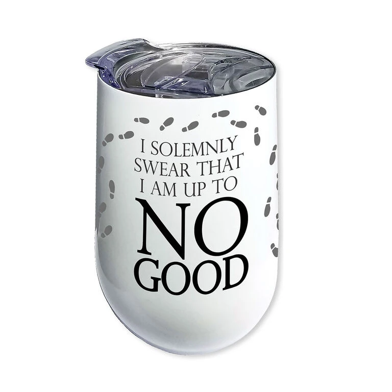 Harry Potter Mischief Managed Stainless Steel Stemless Glass, 16 Oz. 3 Harry Potter Mischief Managed Stainless Steel Stemless Glass, 16 Oz.