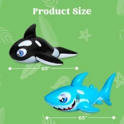 Inflatable Whale & Shark Pool Float For Kids -Hallmark Sales Store JGSnZEKN 600x600 1