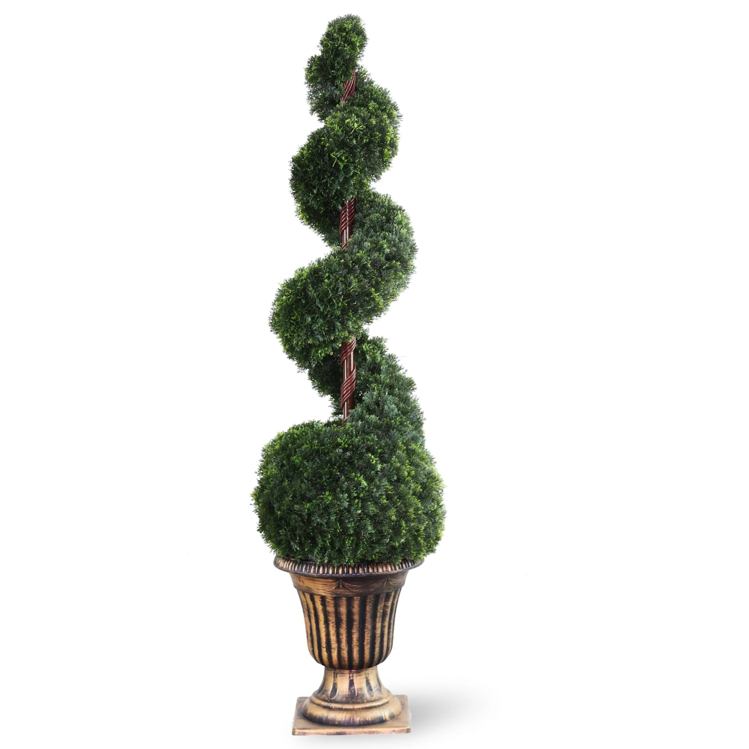 National Tree Company 54" Artificial Cedar Spiral Tree 1 National Tree Company 54" Artificial Cedar Spiral Tree